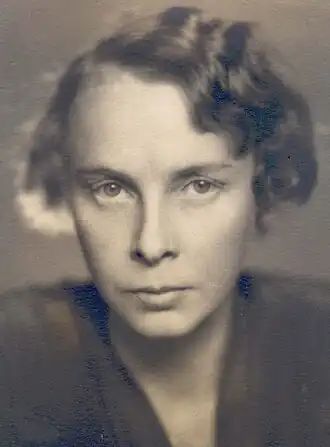 Ester Blenda Nordstrom, circa 1920.