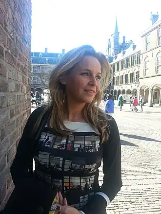 Verhoef in 2014 op het Binnenhof