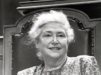 Esther Bührer in 1991.