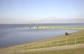 Wezer bij Bremerhaven