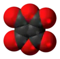 Ruimtelijk model van etheentetracarbonzuurdianhydride