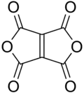 steuctuurformule van etheentetracarbonzuurdianhydride