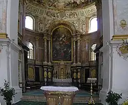 altaar van de Abdij van Ettal