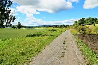 Skreiabanen op de kaart