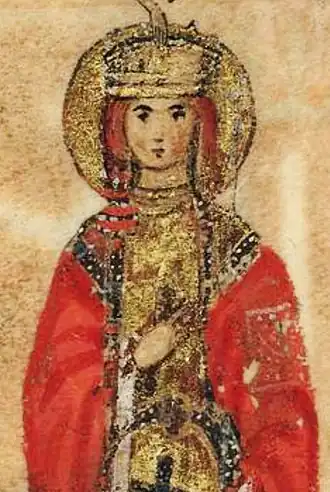 Portret van Eudokia Makrembolitissa, ca. 1060