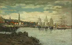 E. Boudin, Zeehaven