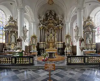 Kerkinterieur, Eupen