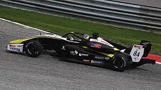 Francesco Simonazzi op de Red Bull Ring in 2022.