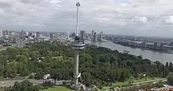 Euromast vanuit de lucht 2015