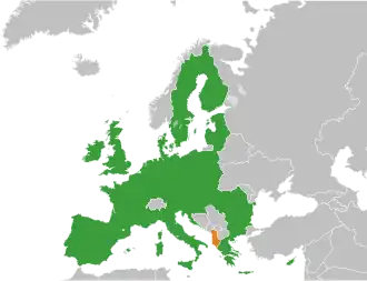 Albanië en de Europese Unie