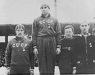 Het podium van de 500m