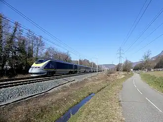 Eurostar bij La Ravoire