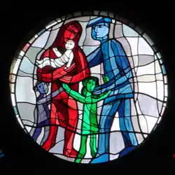 Rosette rechts mitte