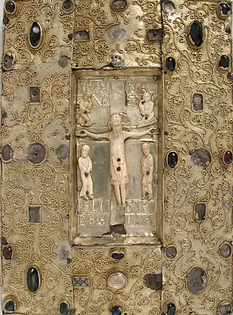 Het evangeliarium van Felicitas van Roucy.