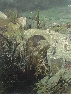 Avondstemming in Rapallo, 1885