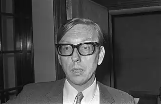 Brautigam na zijn benoeming tot wethouder van Amsterdam (1970)