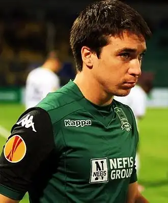 Pereyra in 2014 als speler van FK Krasnodar