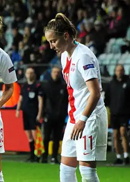 Kamczyk bij het Poolse nationale team in 2015