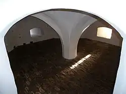 Binnenaanzicht vanaf de ingang