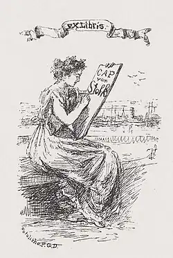 Ex libris C.A.P. van Stolk