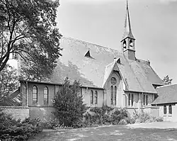 De kerk in september 1972