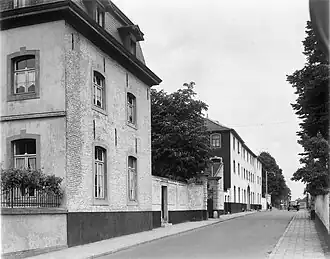 Cereshoeve en D'r Bau vanuit het zuidwesten (1950)
