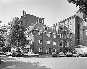 De achterzijde in 1992
