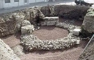 Opgraving castellumtoren, 1982