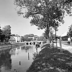 Zuidoostersingel richting Oosterbrug (1986)