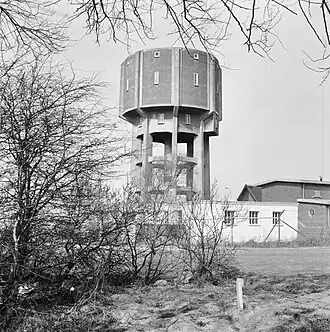 De watertoren in 1993