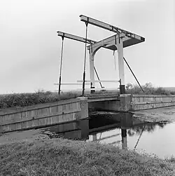 De Wipbrug in 1985