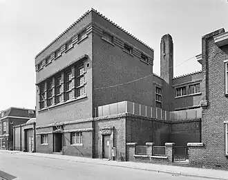 Huis van bewaring in 1987, toen nog in gebruik als gevangenis