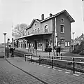 Station Delden perronzijde in 1988