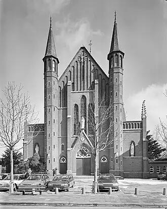 Exterieur westgevel, foto RCE, 1996