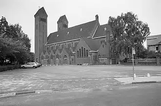 Gezicht op de zuidgevel