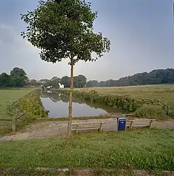 Zicht op Sint Jansbeek en De Witte Molen