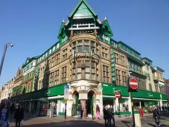 Fenwick winkel in Market Street, Leicester