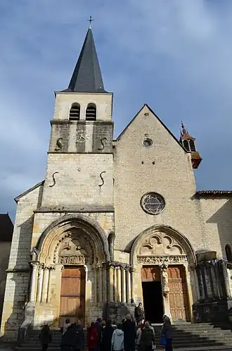 Exterieur van de abdij