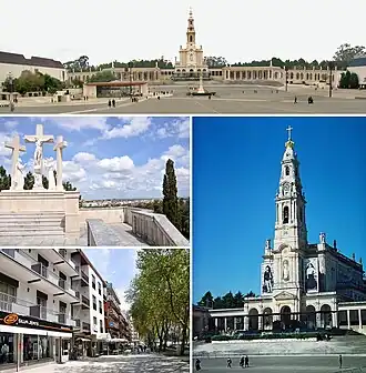 Een collage van Fátima