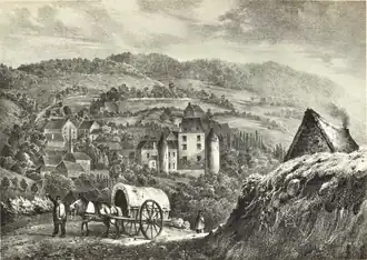 Zicht op Berg (Nicolas Liez, ca. 1834)