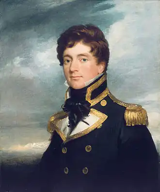 Frederick W. Beechey (ca. 1822), door zijn broer George Duncan Beechey