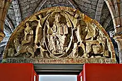 Het timpaan van Christus Pantokrator