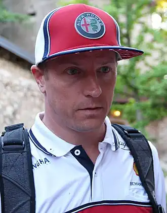 Räikkönen in 2019