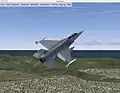 F-16 in vlucht