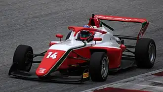 Chloe Chong op de Red Bull Ring in 2023.