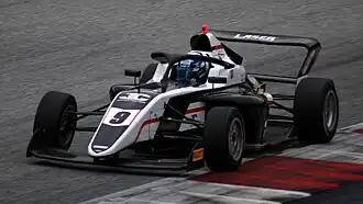 Chloe Grant op de Red Bull Ring in 2023.