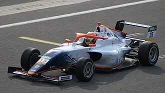 Nikita Bedrin op het Circuit de Spa-Francorchamps in 2022.