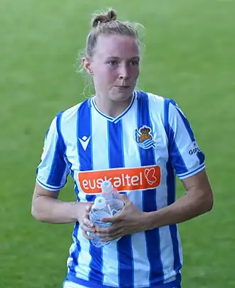 Franssi bij Real Sociedad in 2021