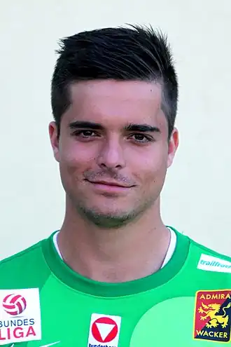 Leitner in 2013 als speler van Admira Wacker