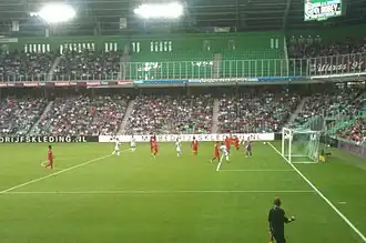 Openingswedstrijd van het seizoen, uit tegen FC Groningen, op 12 augustus 2015